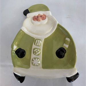 Pacific Island Santa Plate